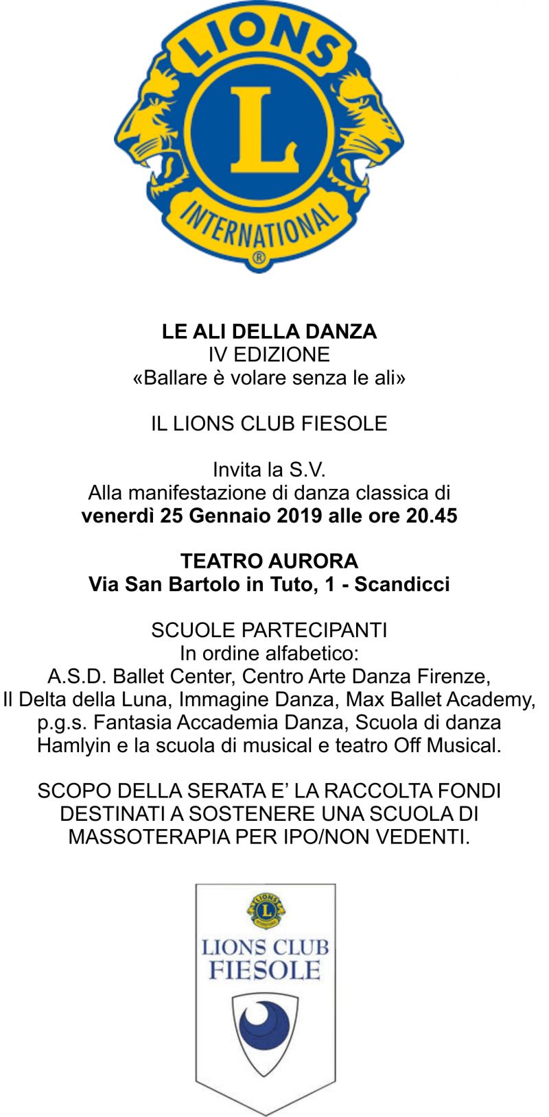 Corsi di danza  per musical Firenze