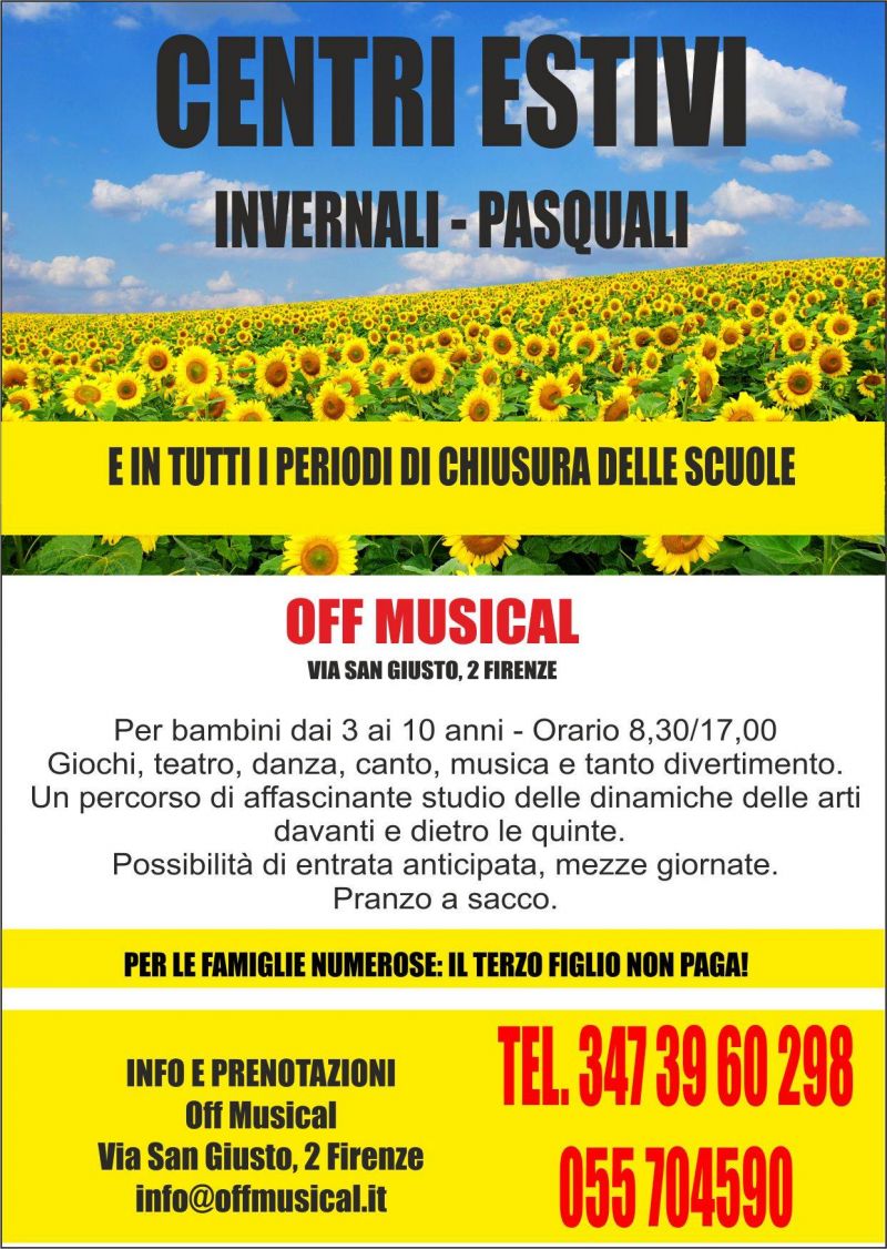 Scuole di musical Firenze
